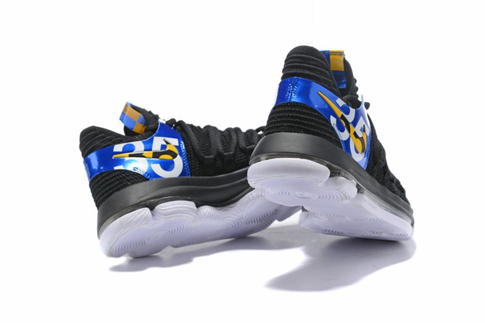 Nike KD 10 Shoes Black Royal Blue